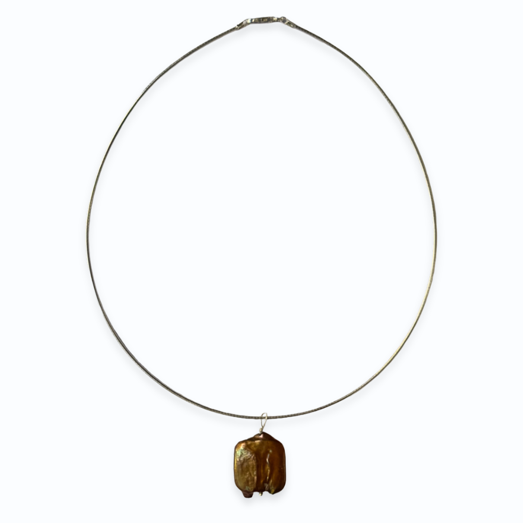 Brown Pearl Necklace
