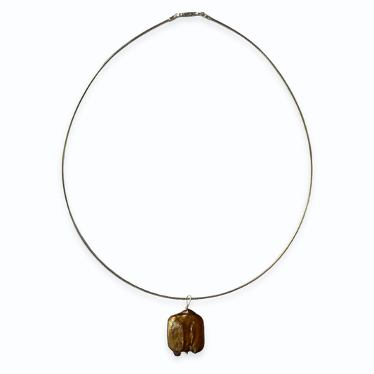 Brown Pearl Necklace